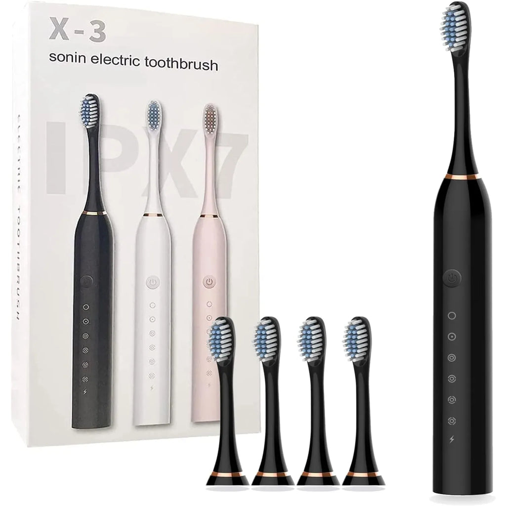 Cepillo de Dientes Eléctrico Sónico 6 Modos IPX7 Recargable