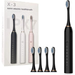 Cepillo de Dientes Eléctrico Sónico 6 Modos IPX7 Recargable